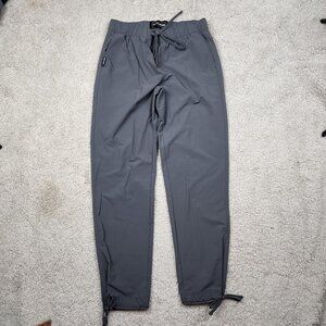 Coalatree Trailhead Adventure Pant Unisex Size L/XL Gray Ripstop Stretch Slim